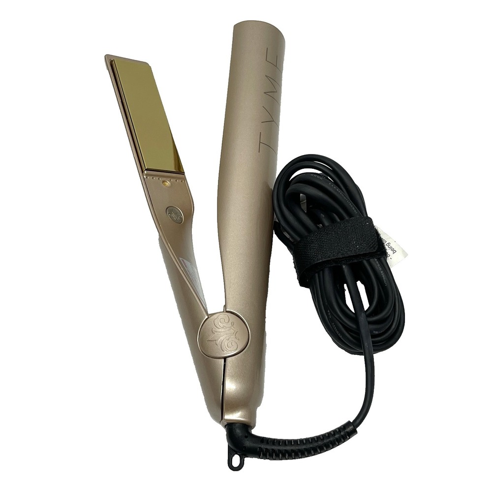 Tyme Iron Original 2-in-1 Hair Curler And Straightener Rose Gold One Setting